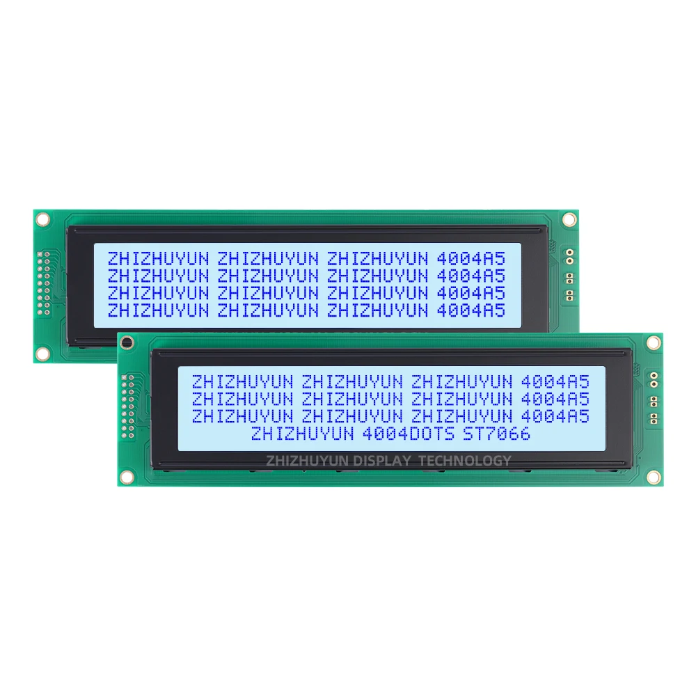 4004A5 4004 Russian Japanese English Character LCD Module Display Screen Emerald Green Light LED Backlight HD44780 Controller