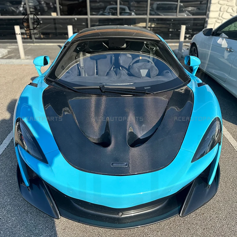 

Car Parts Carbon Fiber Car Engine Hood For Mclaren 540C-570S 570GT 600LT Modification P1 Style