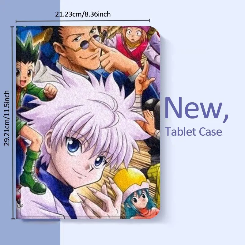 حافظة كمبيوتر لوحي H-Hunters x H-Hunters Art لجهاز OPPO Pad 2 3 4 11 SE X Air 2 Neo Pro 12.1 10.36 11 11.4 13.2 بوصة