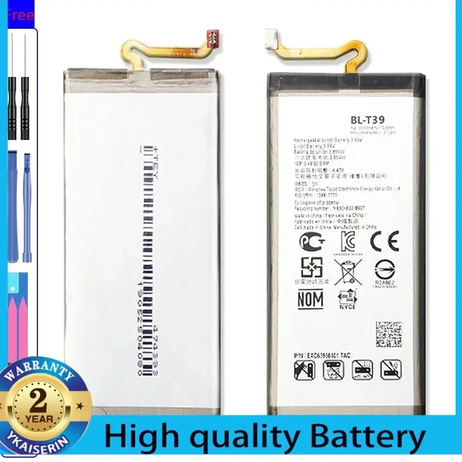 BL-T39 Portablet Batteries for LG G7 G7+ G7ThinQ LM G710 ThinQ G710 Q7+ LMQ610 BL T39  Replacement Mobile Phone Battery Warranty