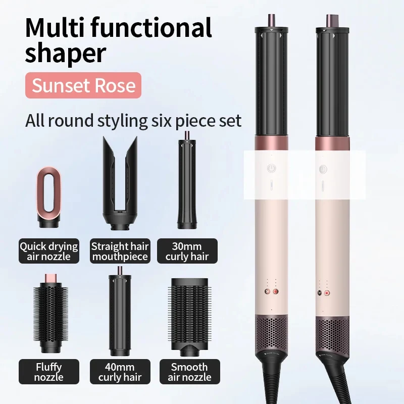 

Новый многофункциональный стайлер для волос EU KR HS09: автоматическая плойка-фен с горячим/холодным воздухом, 1700 Вт, выпрямитель для волос, щетка-плойка для салонов красоты