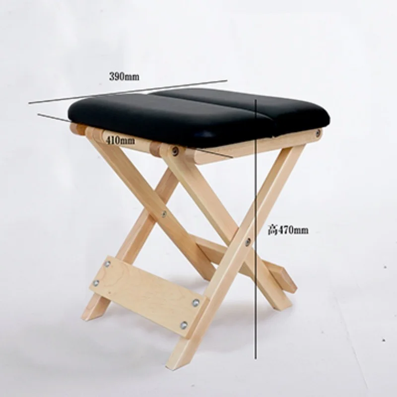 New Arrival Adjustable Durable Maple Wooden Pilates Chair Yoga Stool Bench For Gym Equipment Accessories