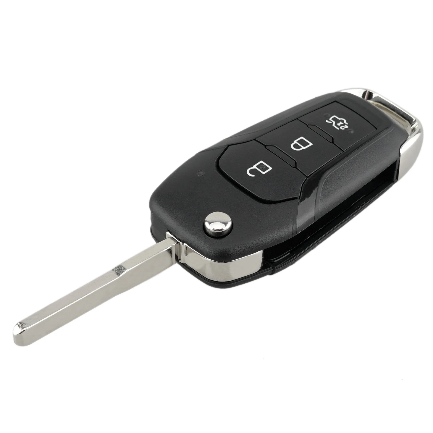 2 Pcs Car Smart Remote Key 433Mhz For Ford, 3 Button & 2 Button