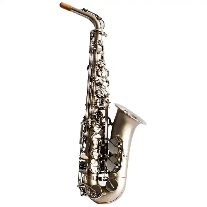 

Factory Nickel Plated Eb Alto Saxophone Instrument