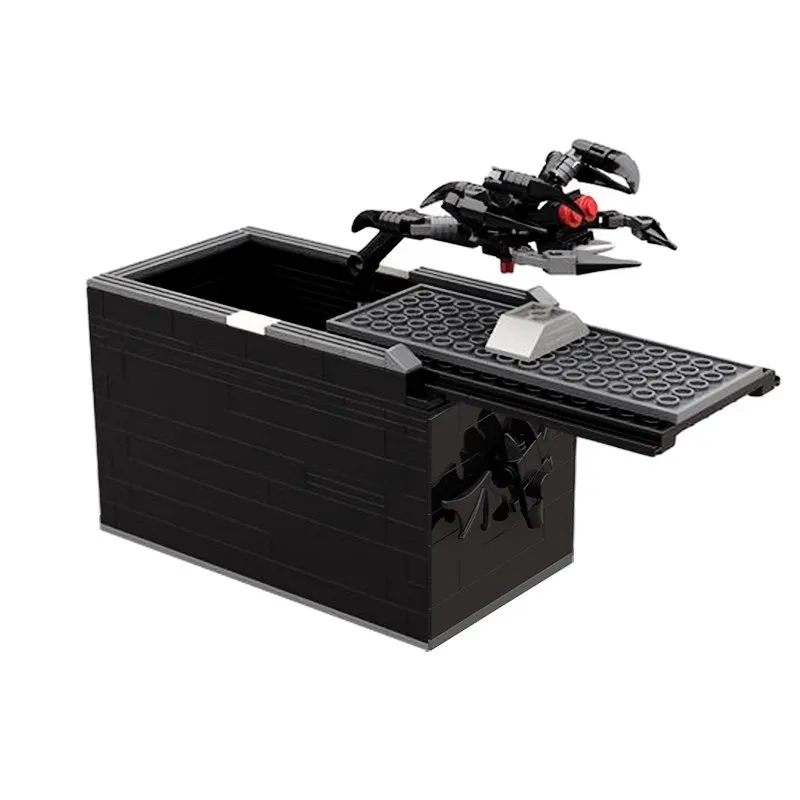 

MOC Halloween Surprise Gift Trickery Prank Spider Scare Box Building Block Kids Love Collecting Bricks Toys