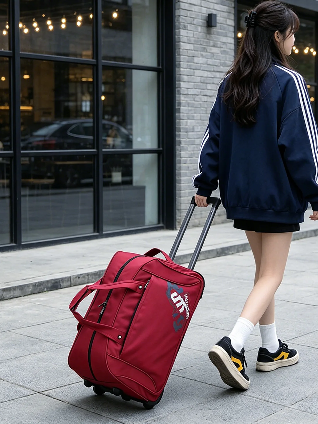 lightweight-portable-luggage-bag-unisex-travel-bag-for-business-trips-air-travel-short-tours-large-capacity-oxford-cloth