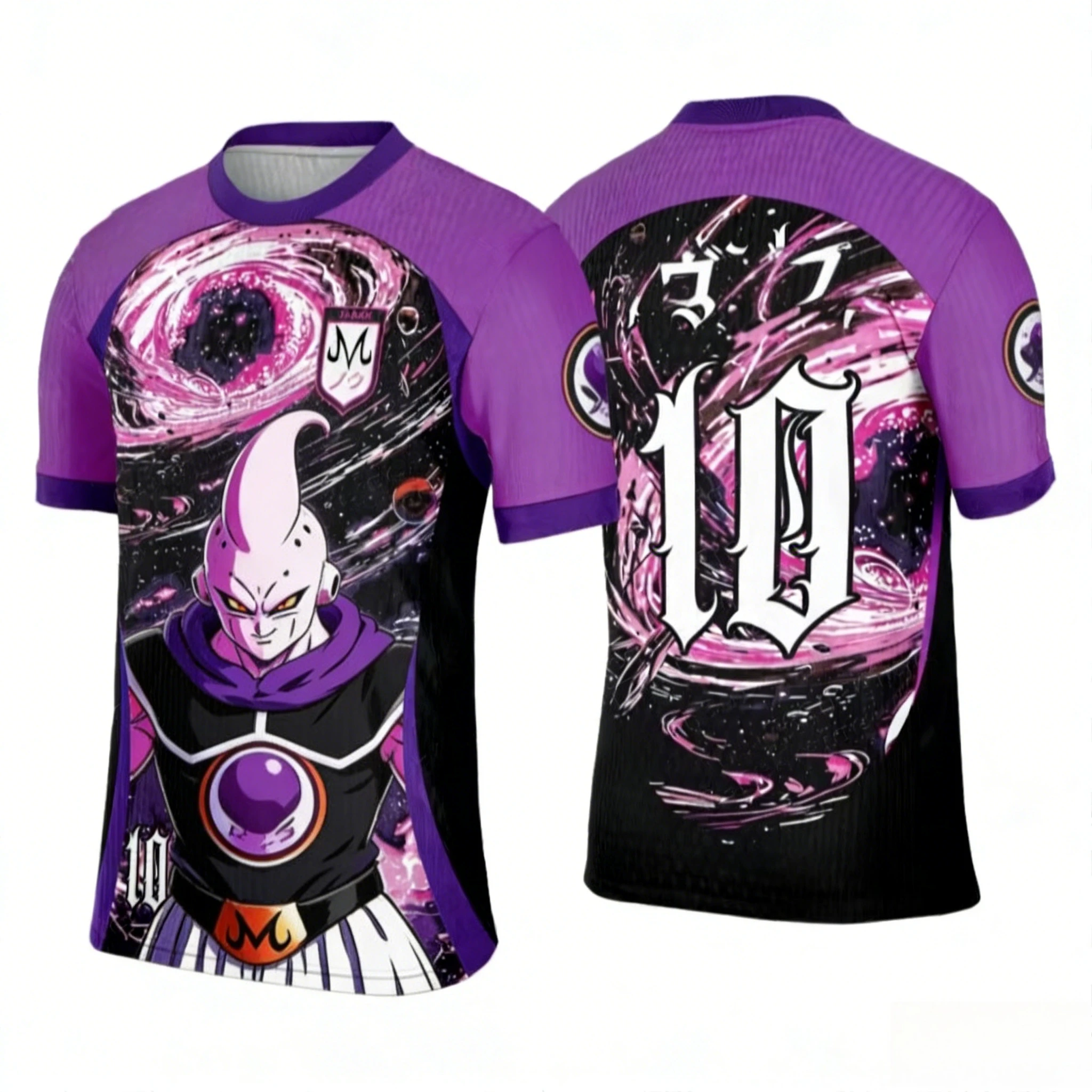 2026 Sommer Dragon Ball Retro Fitness T-Shirt Herren Oversize 3D-Druck Kurzarm Familien-Unisex Kinder-Sportshirt