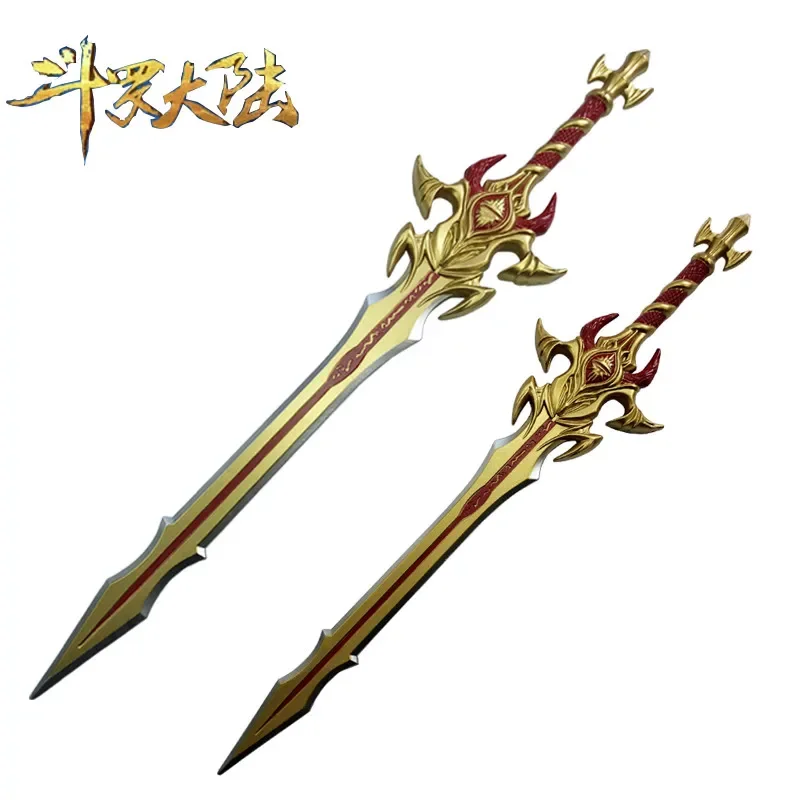 1:1 Cosplay Anime Dou luo Doula Continent Asura Sword Bloody Sword Styles arma Prop Killing Sword Cos Halloween Kid Gift