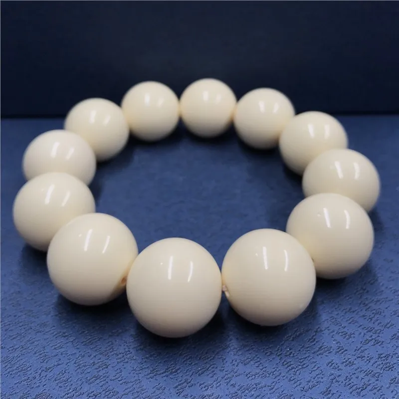 Factory Direct Ivory Nut 1.8 and 2.0 round Bodhi Seed Buddha Beads Bracelet Supply Live Broadcast