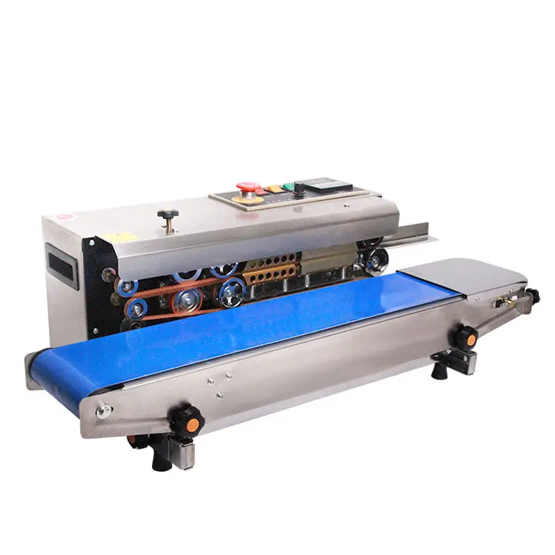 

Professional Automatic Continuous Food Vertical Horizontal Band Sealer Sealing Machine For Plastic Bag