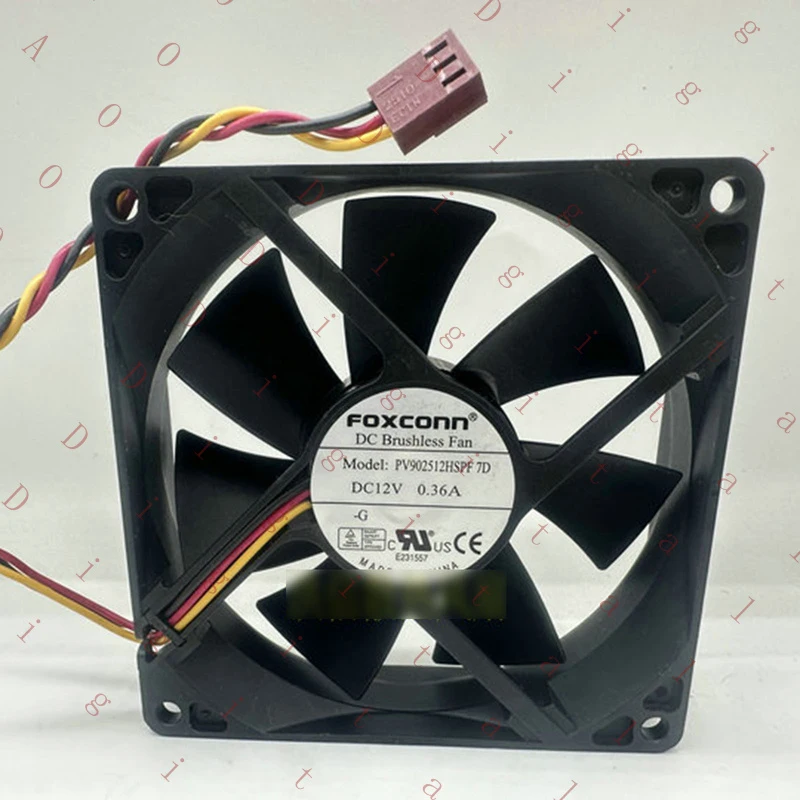 

L... 1 PCS New for FOXCONN PV902512HSPF DC12V 0.36A 3 pin cooling fan#QW