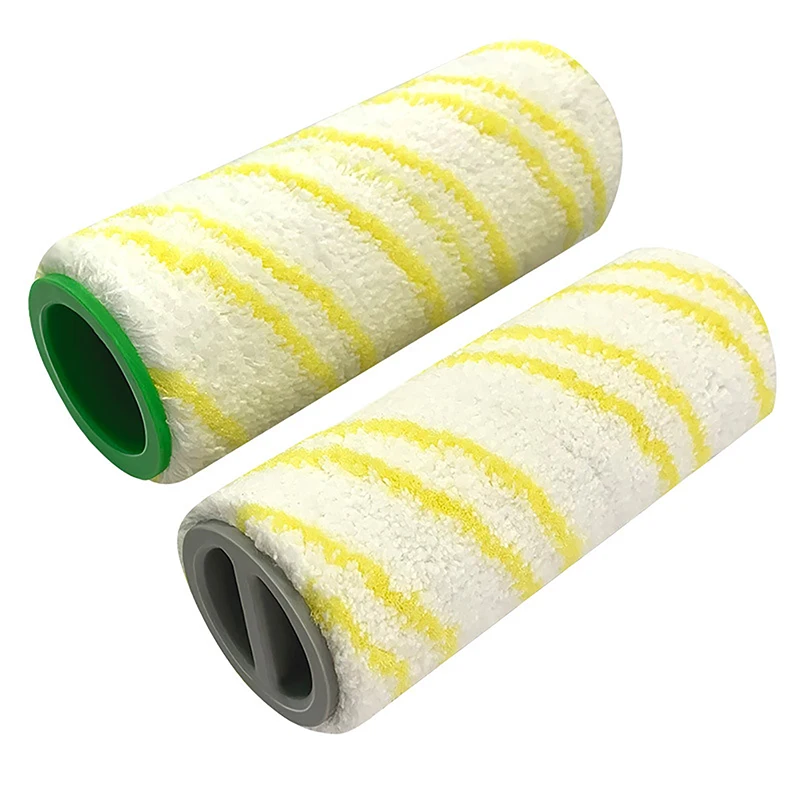 หินสีเหลือง Washable Roller เปลี่ยนแปรงสำหรับ Karcher FC 7 FC7 Premium FC5 FC3 D เครื่องดูดฝุ่นเครื่องมือแปรงหลักอะไหล่