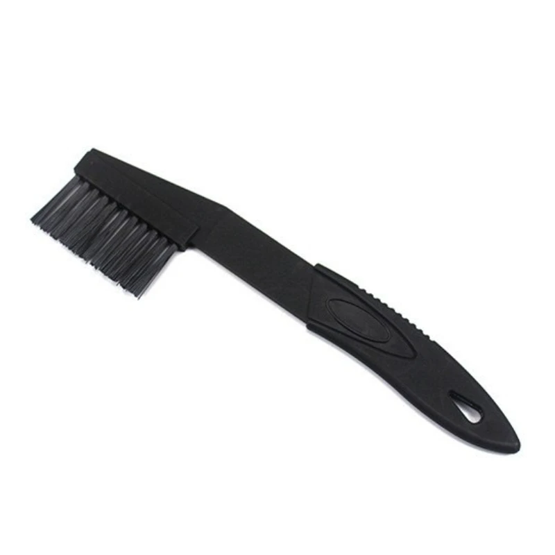 High Strength Nylon Bicycle Cleaning Brush - Flywheel Pressure Plate & Chain Brush, Anti-Slip Handle for Deep Gear Cleaning
