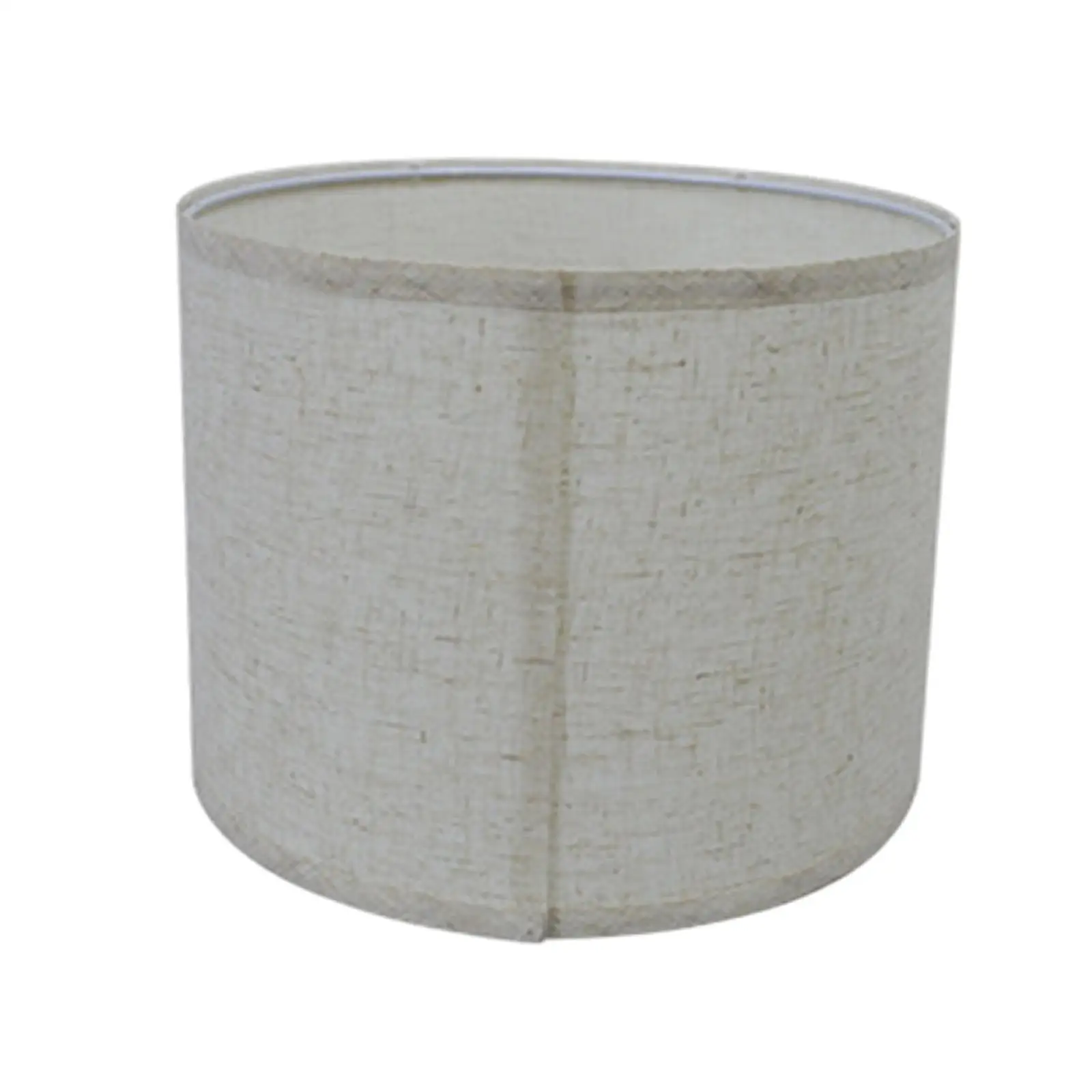 

Drum Lamp Shade Natural Linen Hand Crafted Barrel Lampshade for Floor Light