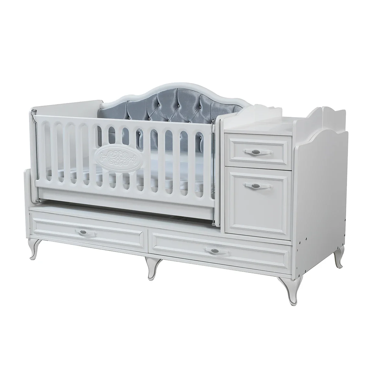 Baby Bed High Quality New Design Safe Wood Kids Bedroom Furniture Tod New Design Hotel