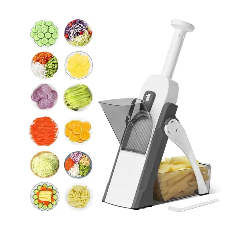 

Multi Vegetable Chopper Potato Slicer Food Veggie Cutter Carrot Grater French Fries Onion Shredders Cheese Graters Kitchen Tool