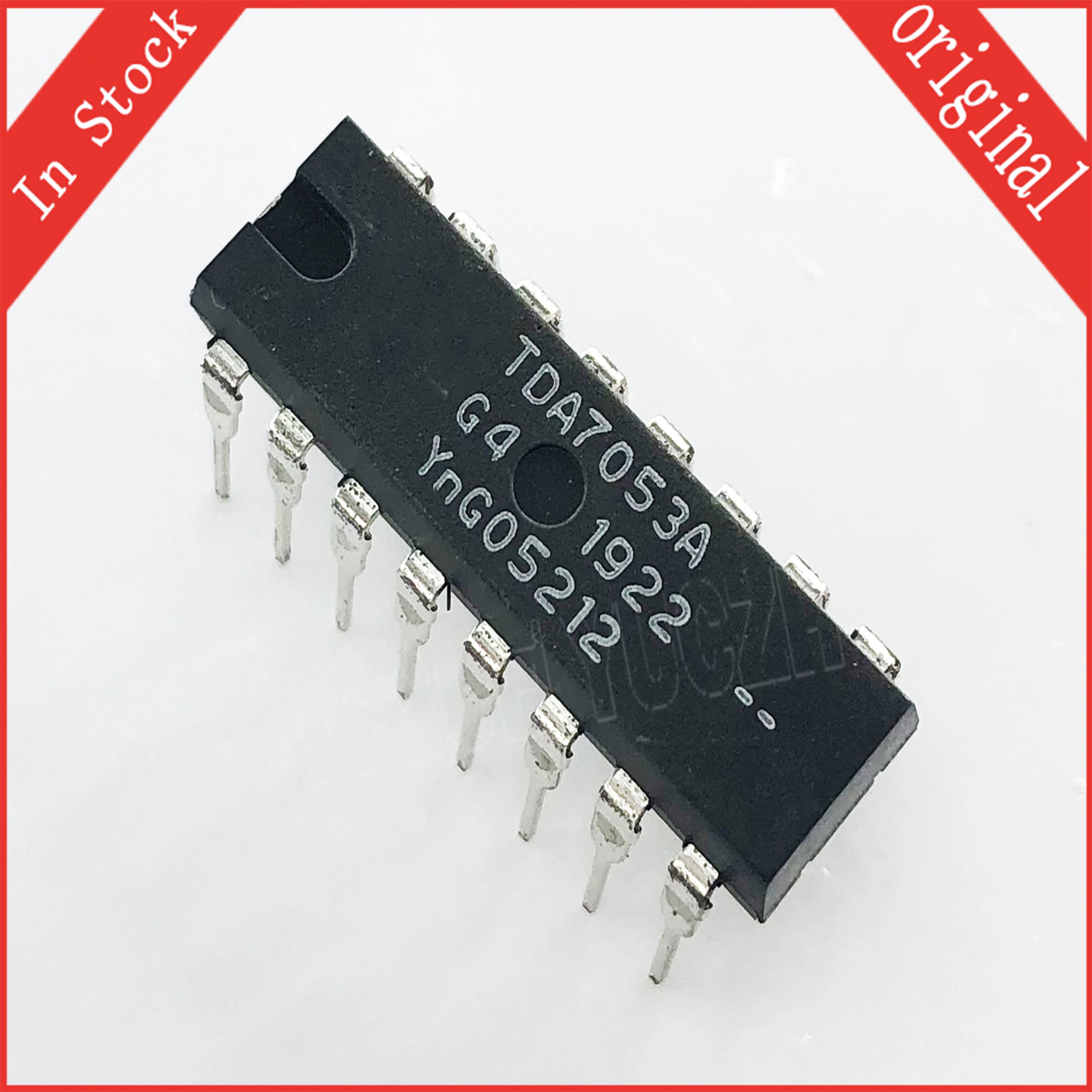 10pcs/lot TDA7053 TDA7053A 7053A DIP-16 In Stock