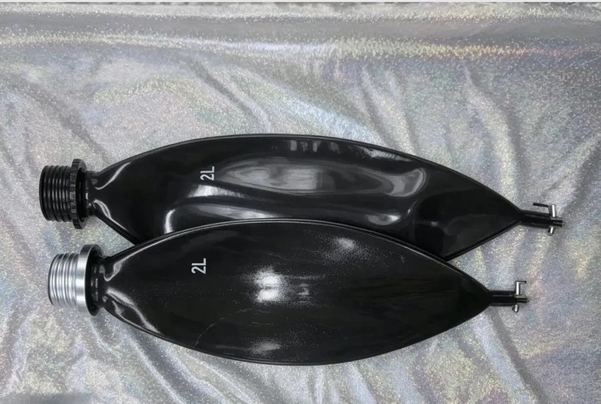 4152Store Fine Tuning Valve Breathing Bag Suffocation Bag Breathing Control Latex Gas Mask Accessories