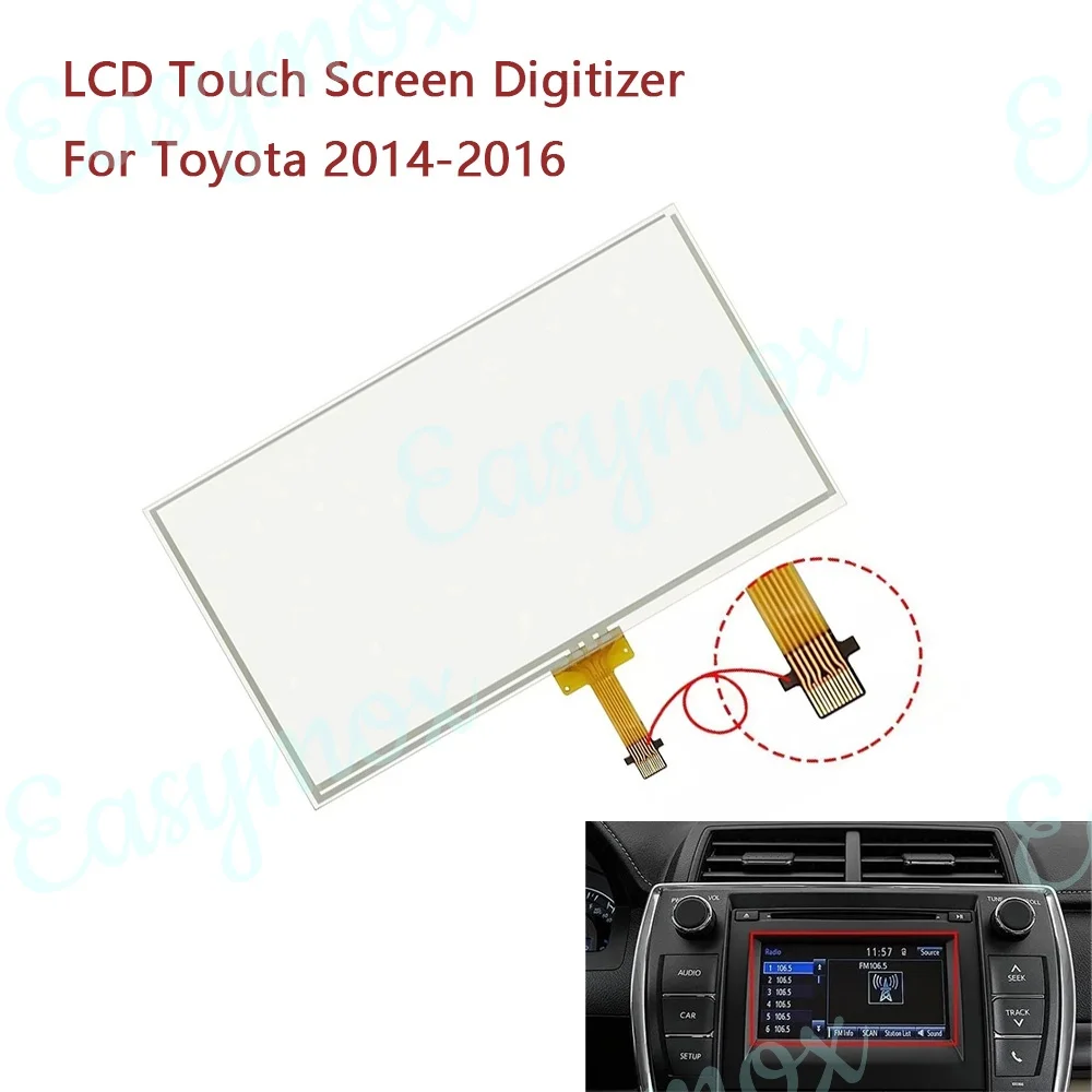 

LA061WQ1(TD)(04) 6.1inch LCD Touch Screen Digitizer For Toyota 2014-2016 Camry Radio Stereo 100614 100366 100201