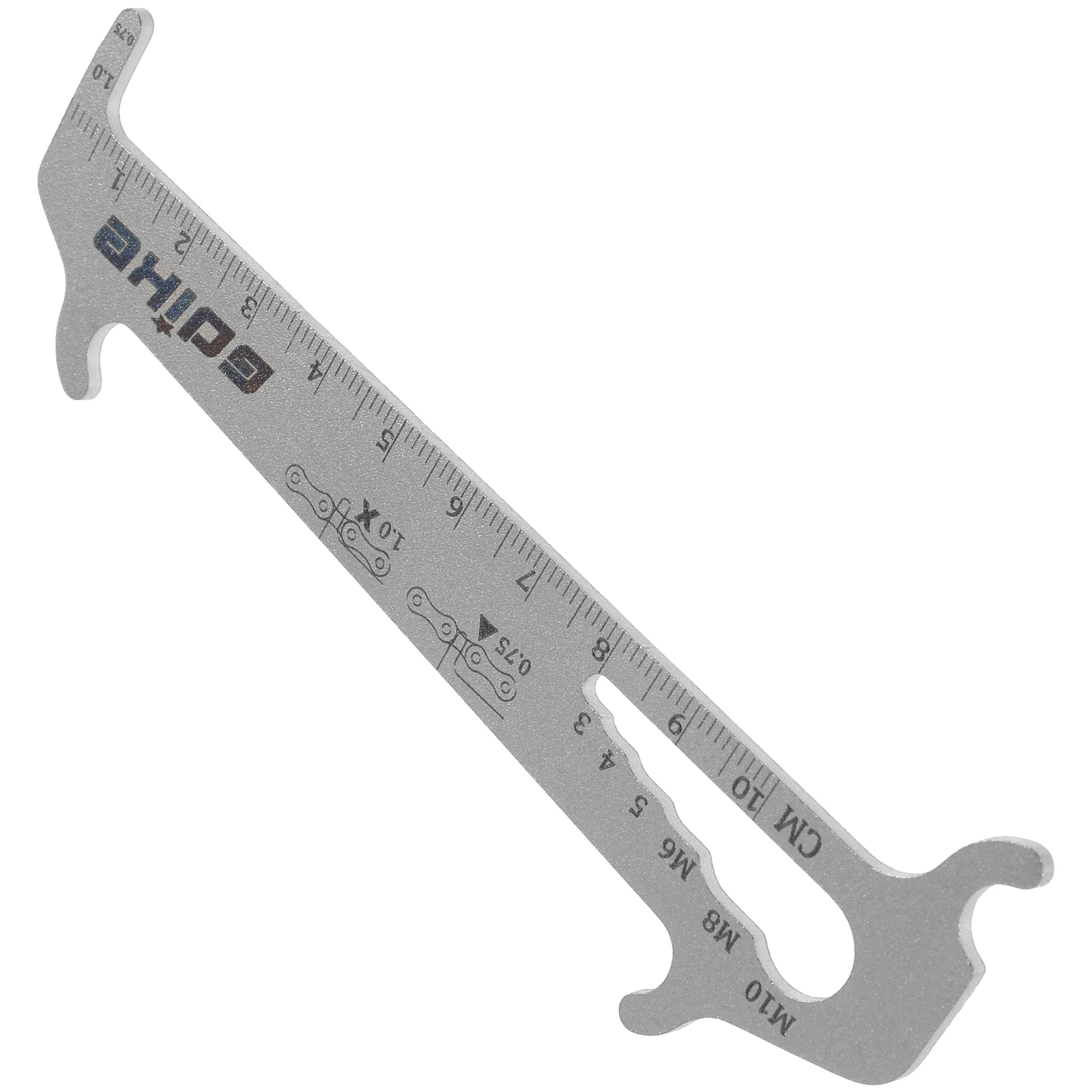 

Chain Measuring Ruler Bike Accessories Wear Indicator Testing Tool Gauge Calipers Portable Bike Chain Hook Suitable All