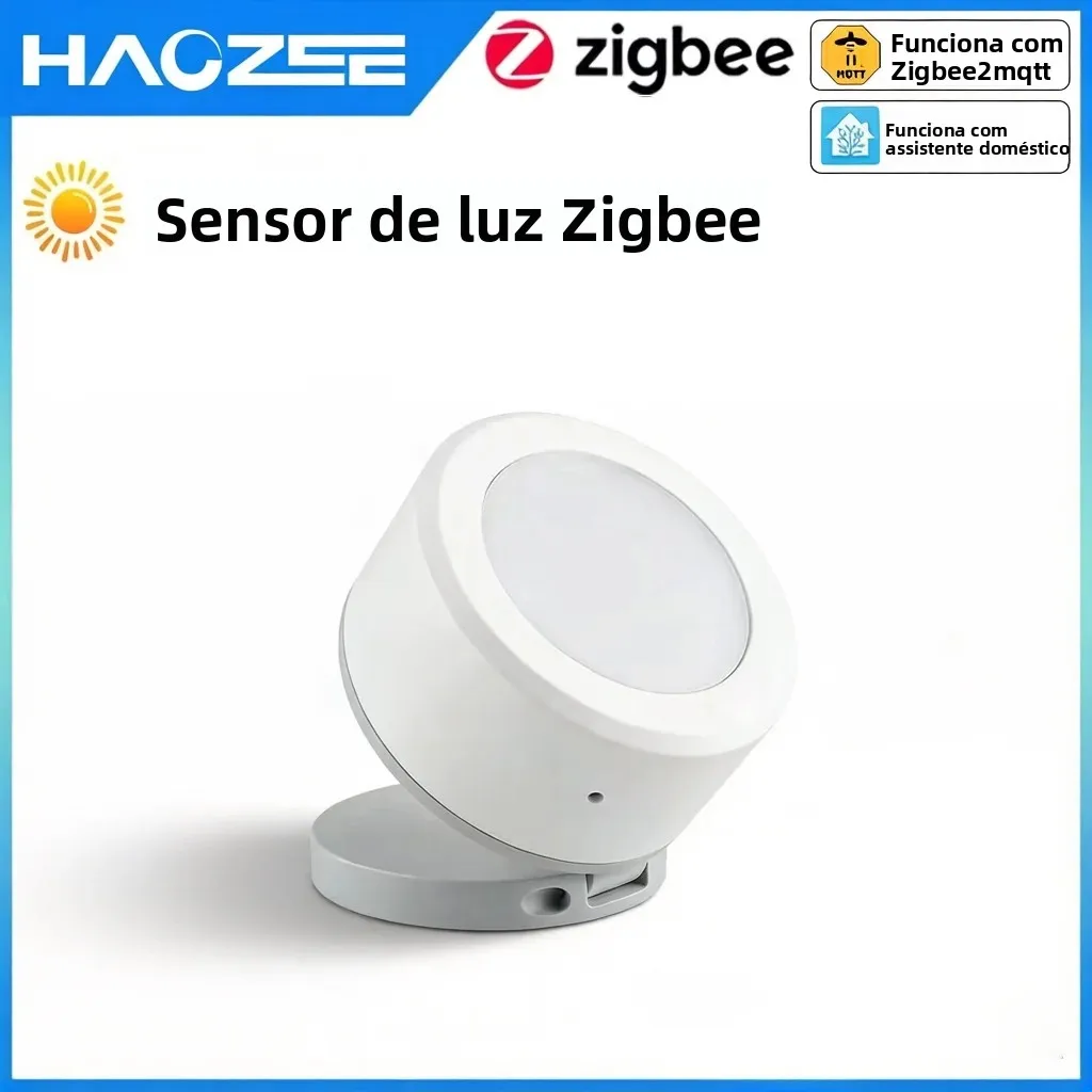 sensor-de-luz-haozee-zigbee-detector-de-luminancia-e-brilho-funcionamento-com-bateria-suporte-para-home-assistant-e-zigbee2mqtt