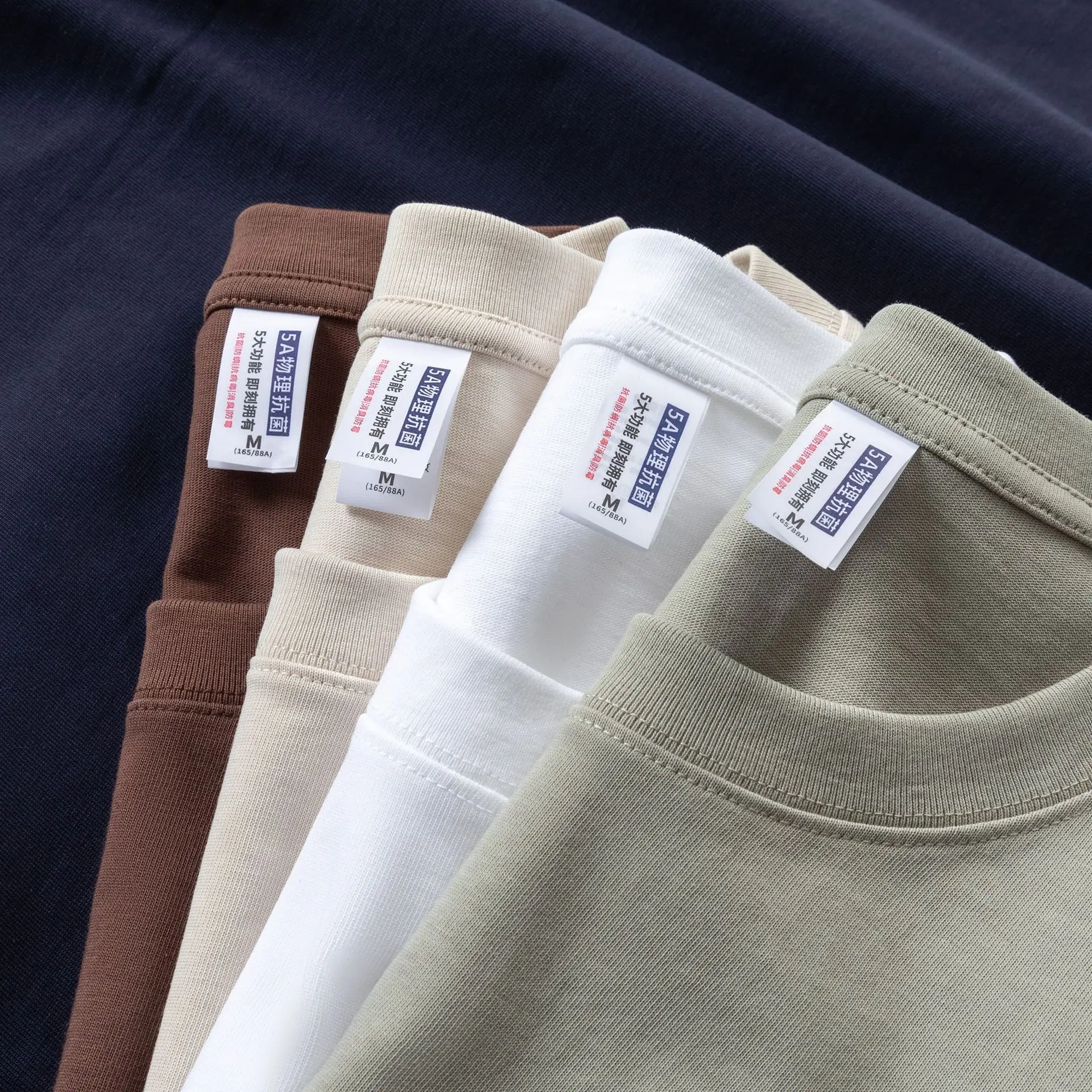 Thumbnail 3 - #9 Latest Crew Neck Plain Tees Price Drops
