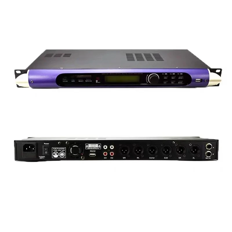 Digital echo reverb sound effect X8 audio processor dsp