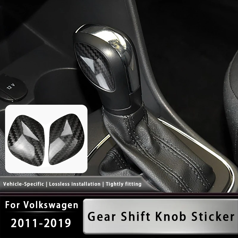 

Carbon Fiber Gear Shift Knob Sticker Cover For VW Volkswagen Touareg/Passat Variant/Passat GTE Variant/Beetle/Sharan 2011–2019