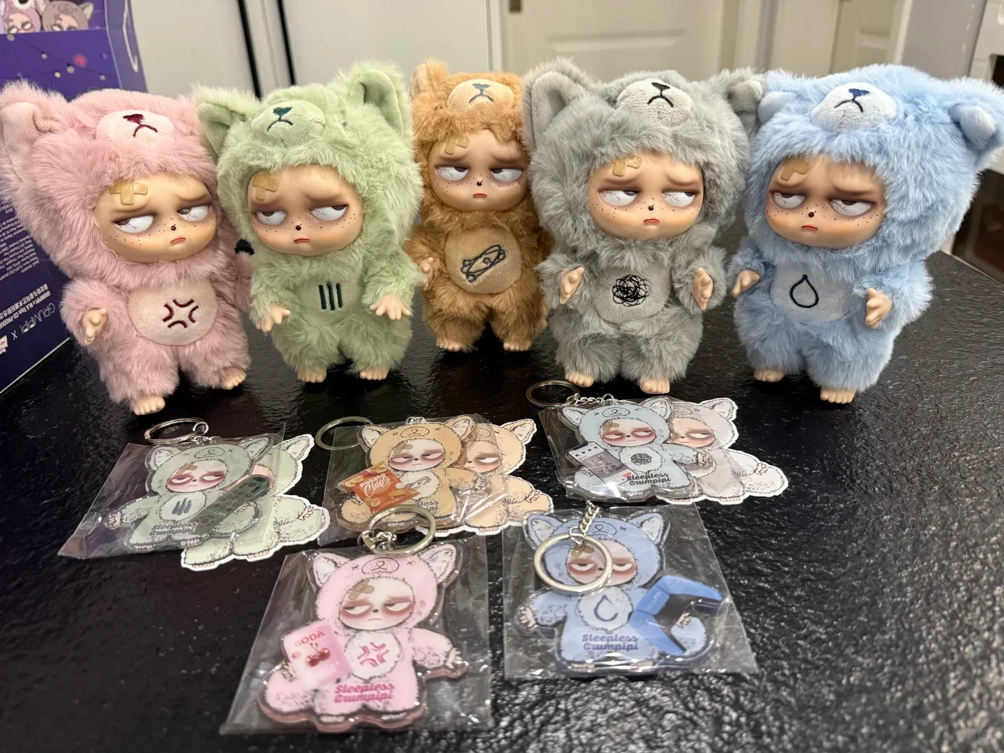 

Grumpipi Walking Doll Trendy Blind Box Toy Decorative Bag Charm Birthday Gift For Girls Cute Surprise Collectible Item