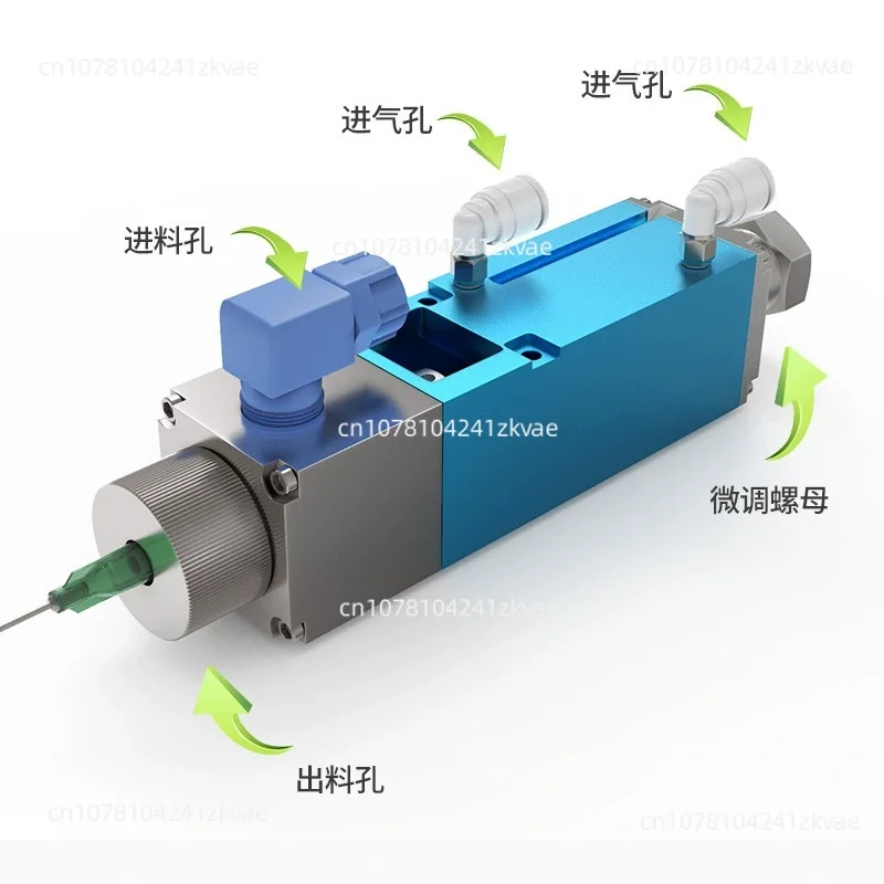 Micro-Adjustable Nozzle 31G -  High-Flow Anti-Drip Dispensing Valve with Precise Flow Control