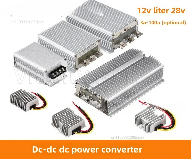 

DC DC Transformer Module 12V to 28V 5A to 60A Vehicle Boost Power Converter 100A High Power