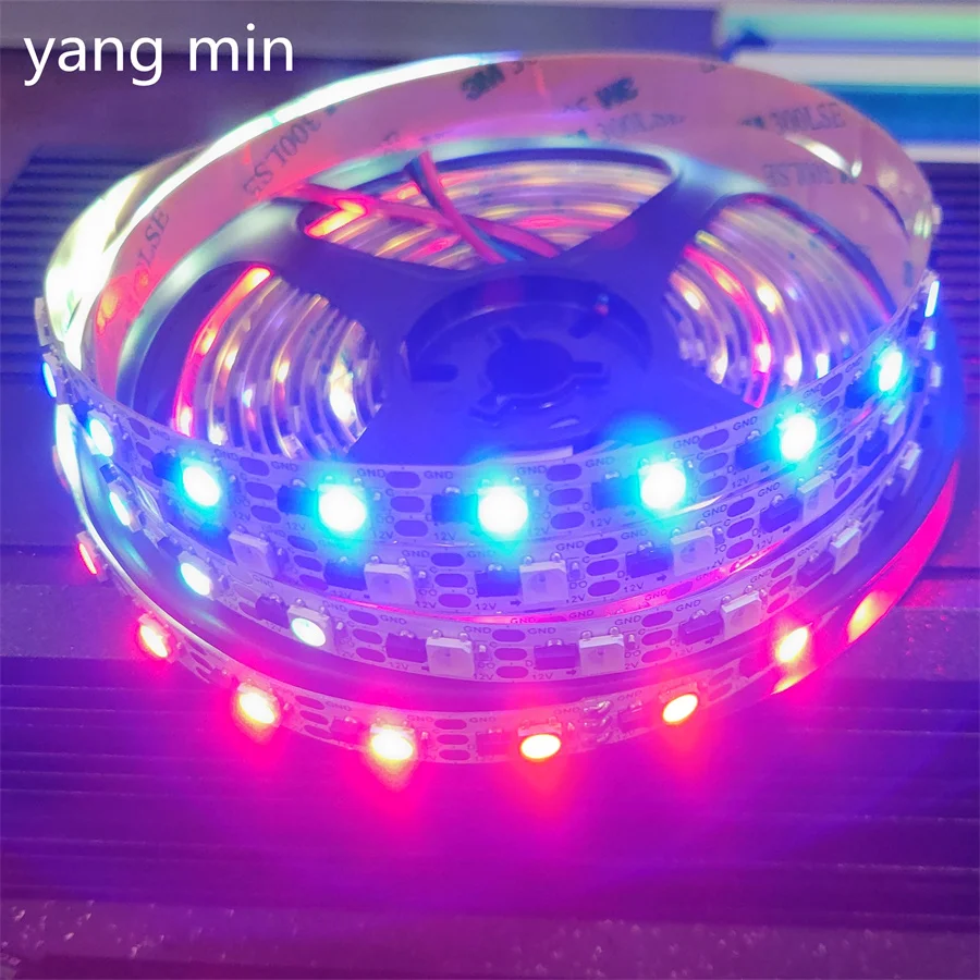 

DC12V single point single control custom professional high quality sk6812 rgbw 60leds/m led strip light IP20 non waterproof