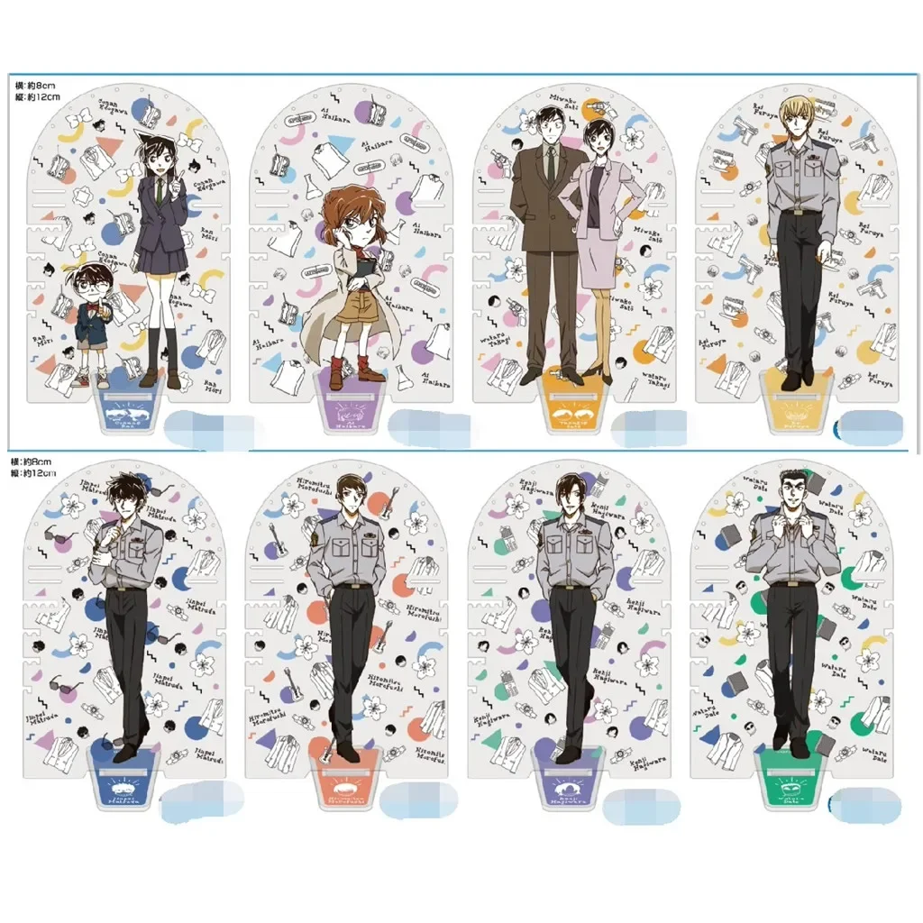 

Game Acrylic Stand Doll Anime Amuro Toru Mouri Ran Haibara Ai Figure Model Plate Cosplay Toy for Gift