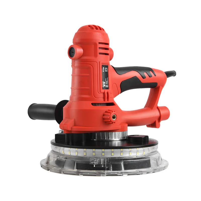 

7 inch hand-held sander, wall grinder, electric self-priming with led light, short handle putty, multi-functional sandpaper