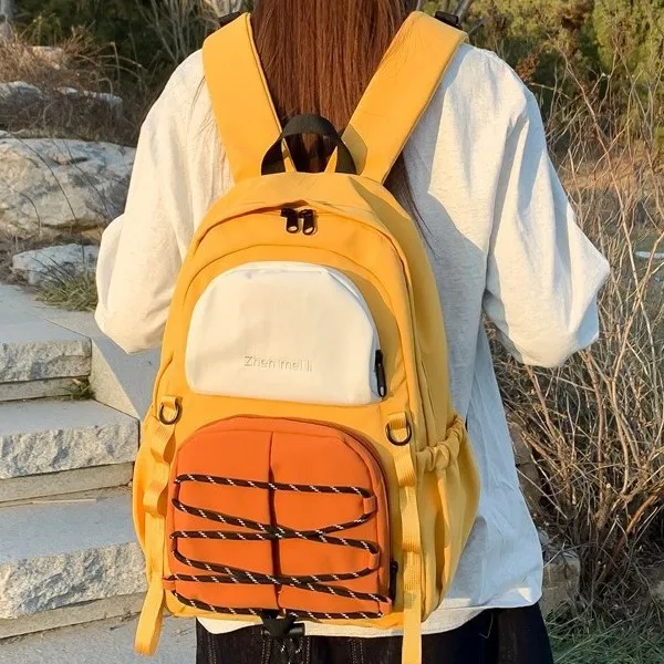 

Casual Large Capacity Double Shoulder Backpack Mountain Climbing Bag Outdoor Fashion Lightweight Cycling Hiking Travel Backpack