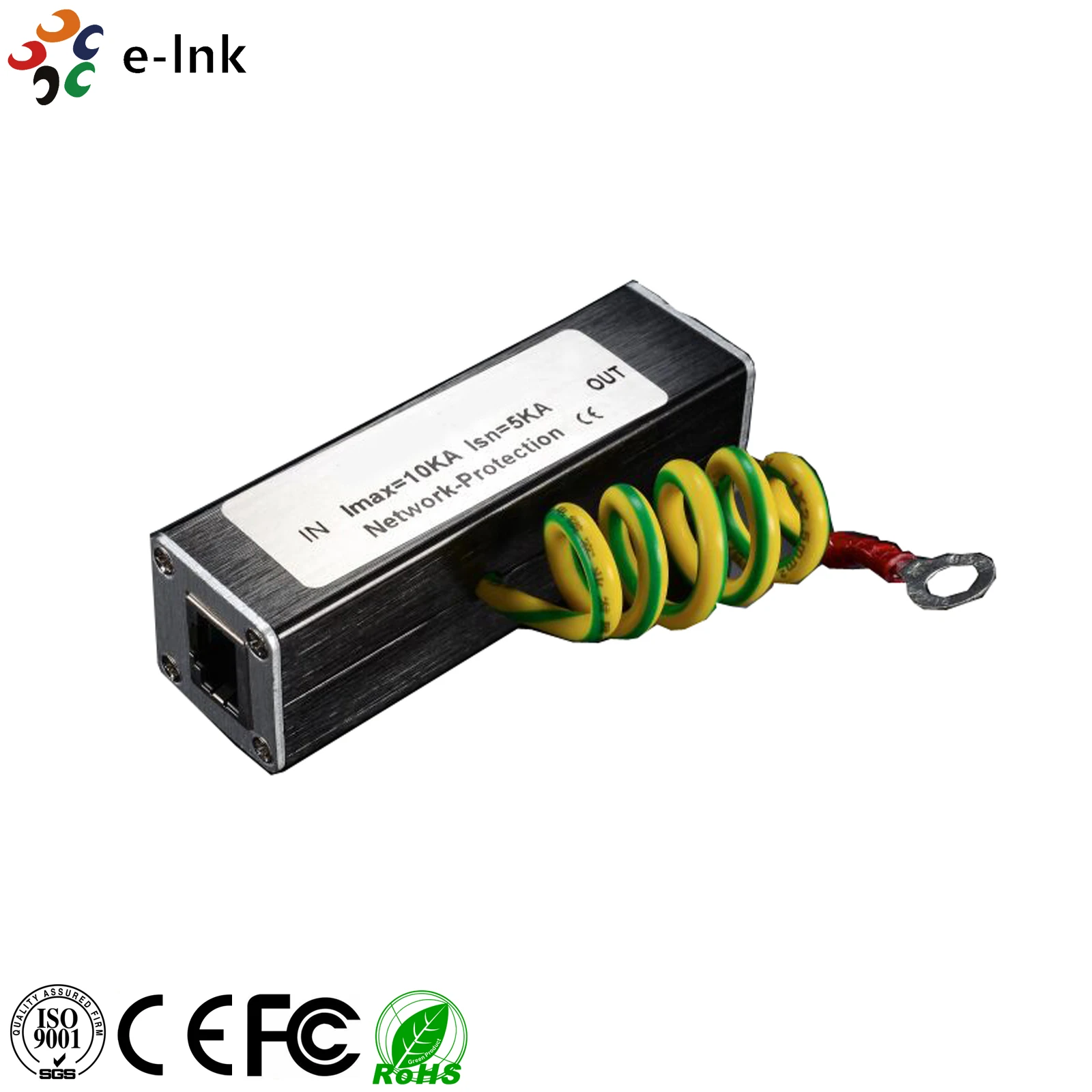 2PCS Surge Protector For 10/100M Ethernet