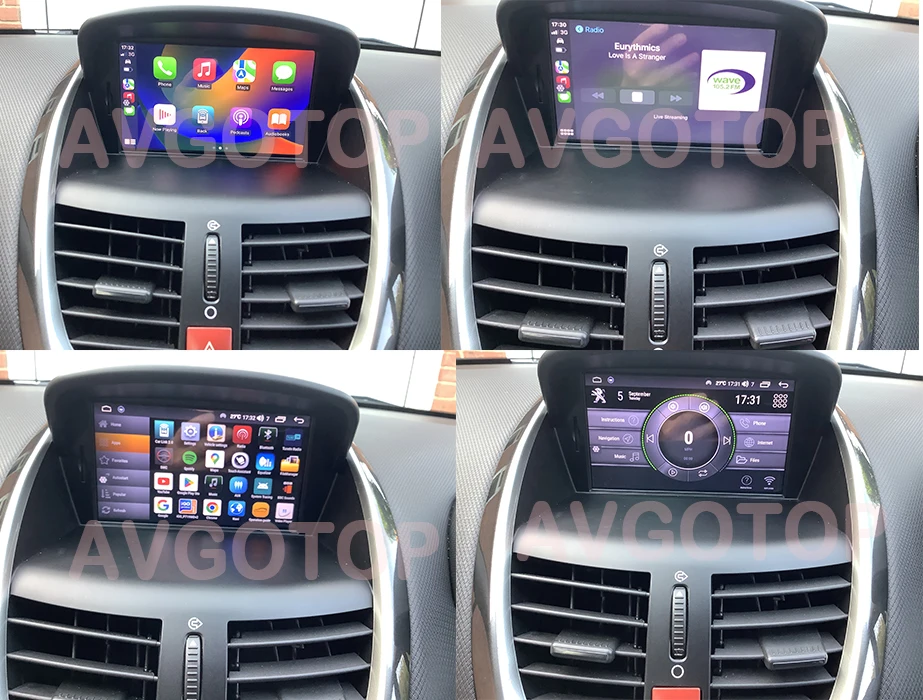 Reproductor Multimedia con GPS para coche, pantalla de 7 pulgadas, Android, estilo OEM, sin cubierta de DVD, estéreo, CarPlay, DSP, RDS, para