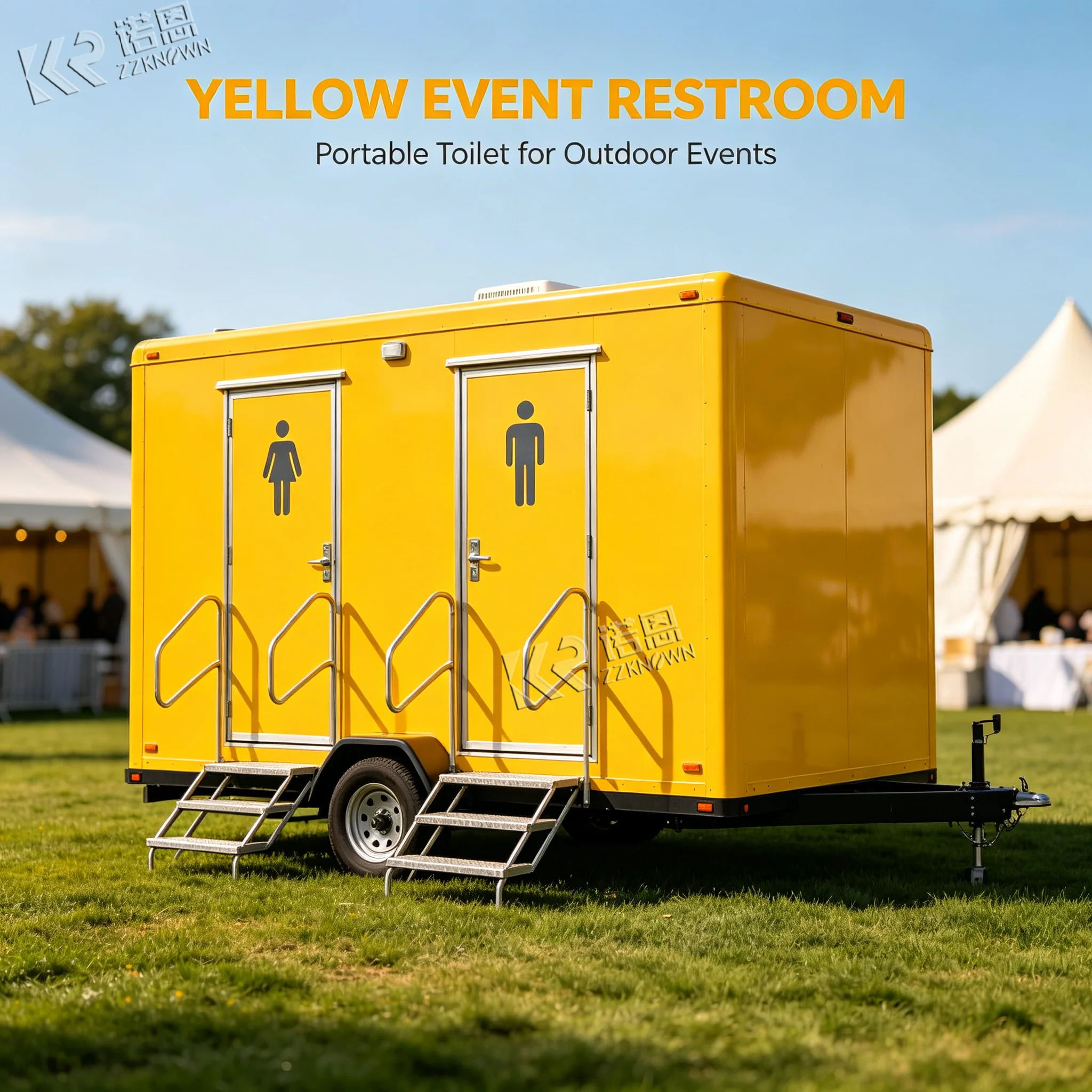 New Design Full Equipment Restroom Trailer Portable Toilet Shower Rooms Portable Shower Mobile Toilets Outdoor Portable