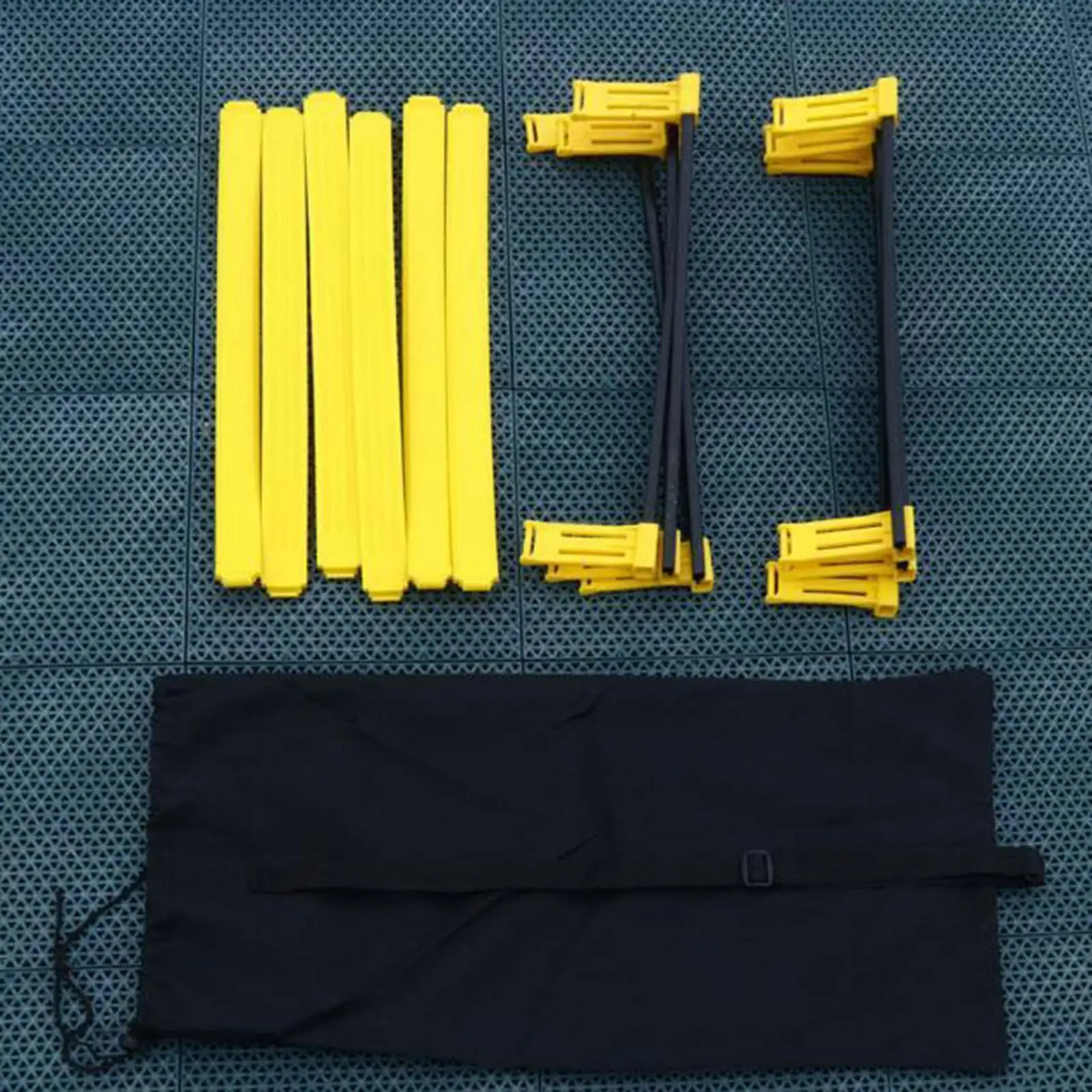 Agility Training Ladder with Carry Bag Speed Training Equipment Adjustable Jumping Ladder for Exercise Hockey