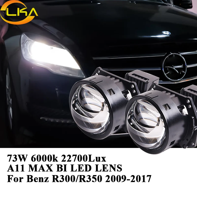 

Bi LED Lenses For Car Headlights Auto Projector Hela 3R G5 Lens For Benz W251 R300 R320 R350 R400 R500 2009-2017 Light Upgrade