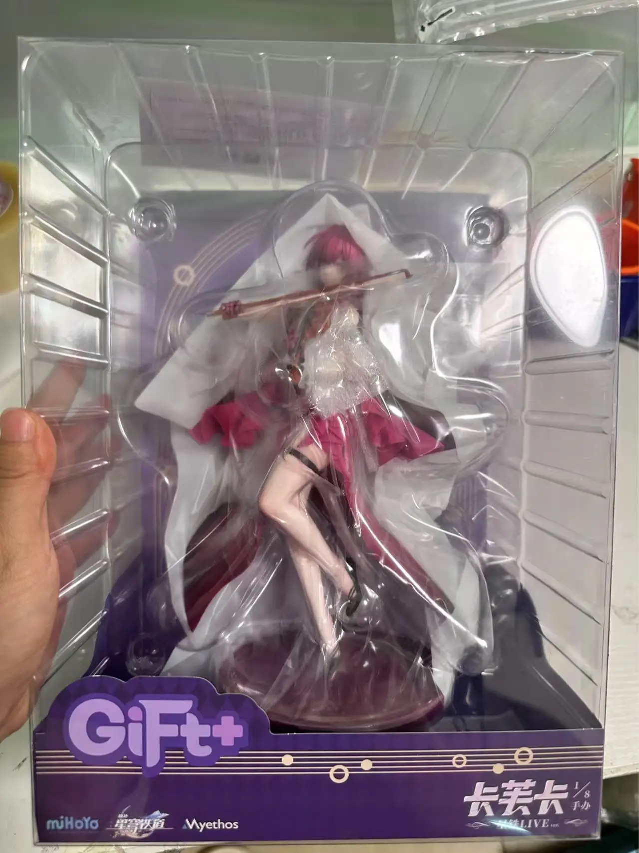 Genuine Mihoyo's "Honkai Star Rail" Kafka 1/8 Scale Figure Star Iron LIVE Collectible Model Decoration