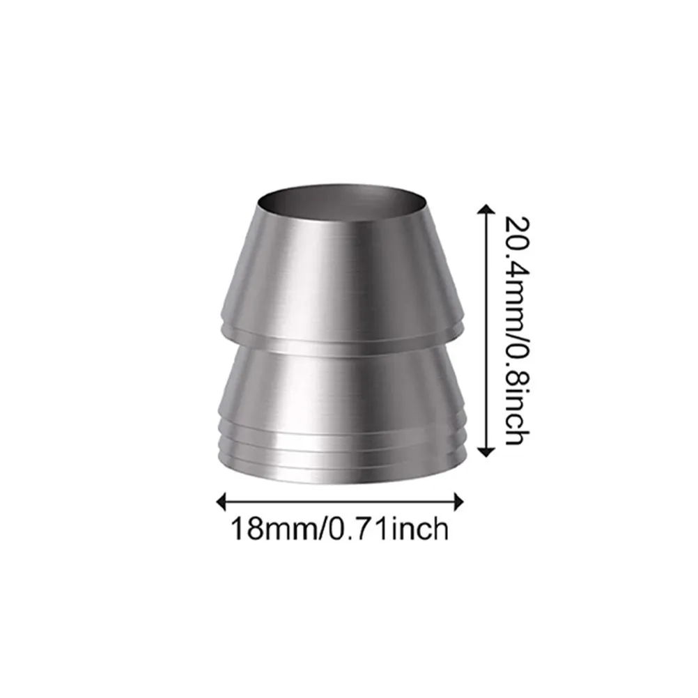 18Pcs Metal Wedges for Hammer Handles Iron Taper Wedges Durable Installation Supplies Fuel Tank Grommet Wedge Metal Wedge for