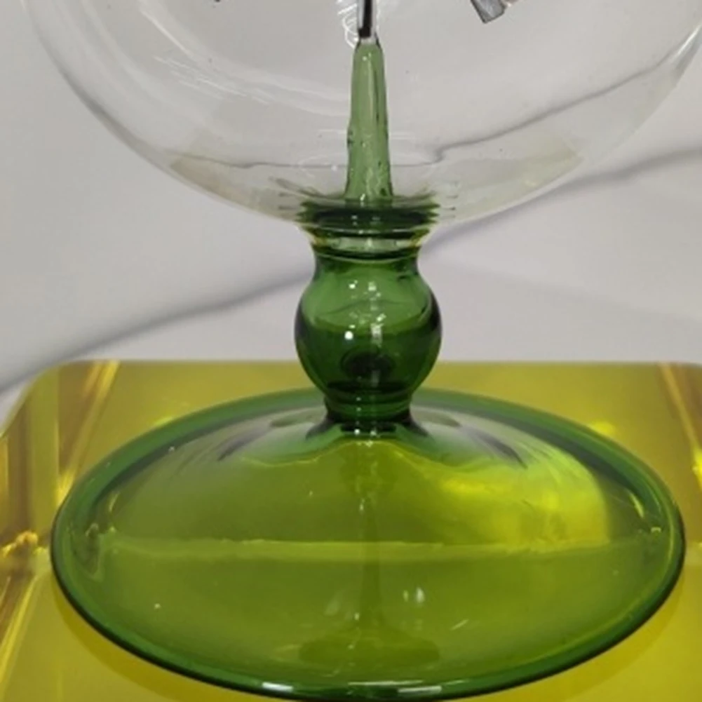 My Home 4 Blades Rotating Glass Windmill Solar Powered Crookes Radiometer Light Mill/Educational Teaching Study Tool