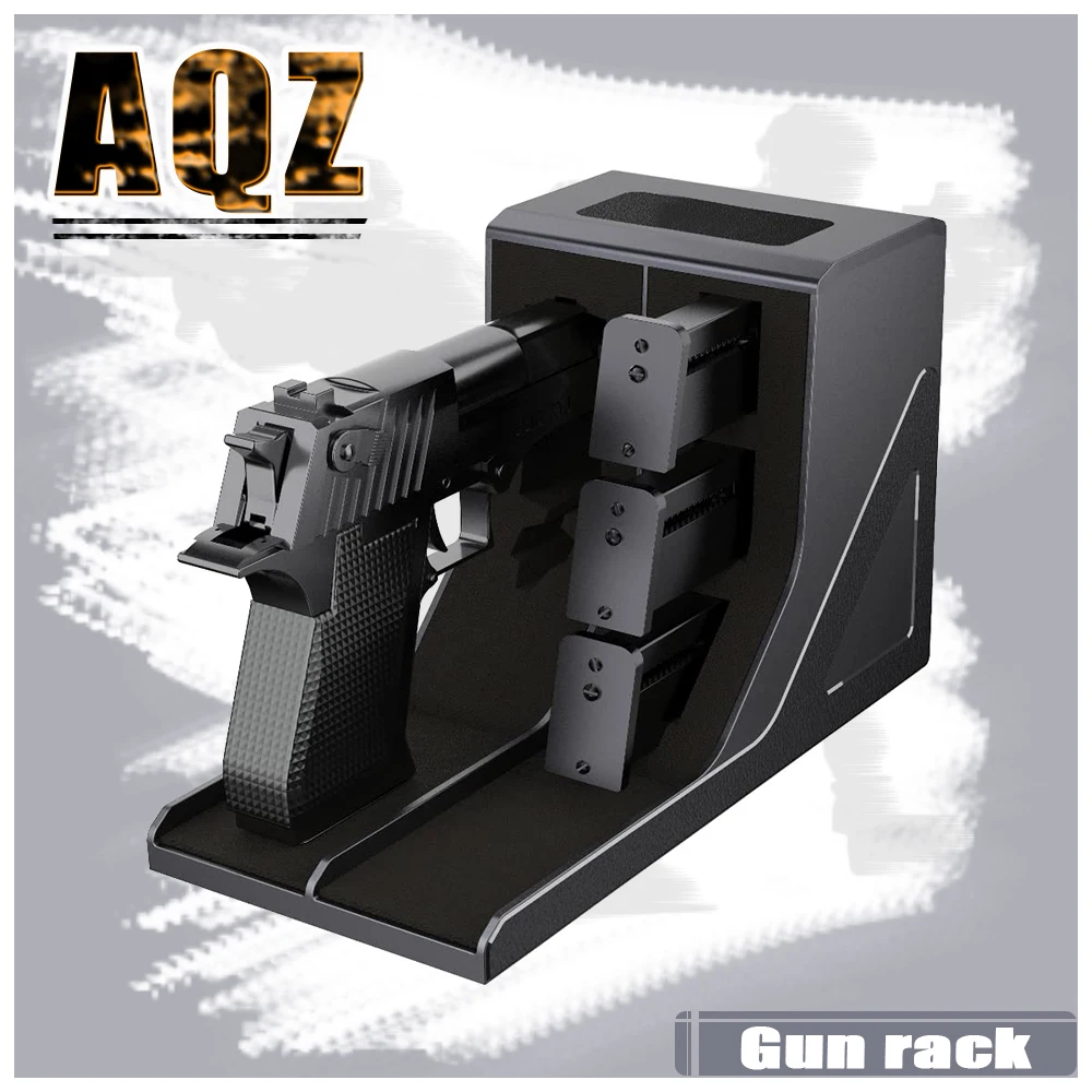 

Universal Pistol Rack, Handgun Rack Pistol Holder for Gun Safe, Gun Holder Protective Pistol Stand Gun Storage Fit Most Handguns