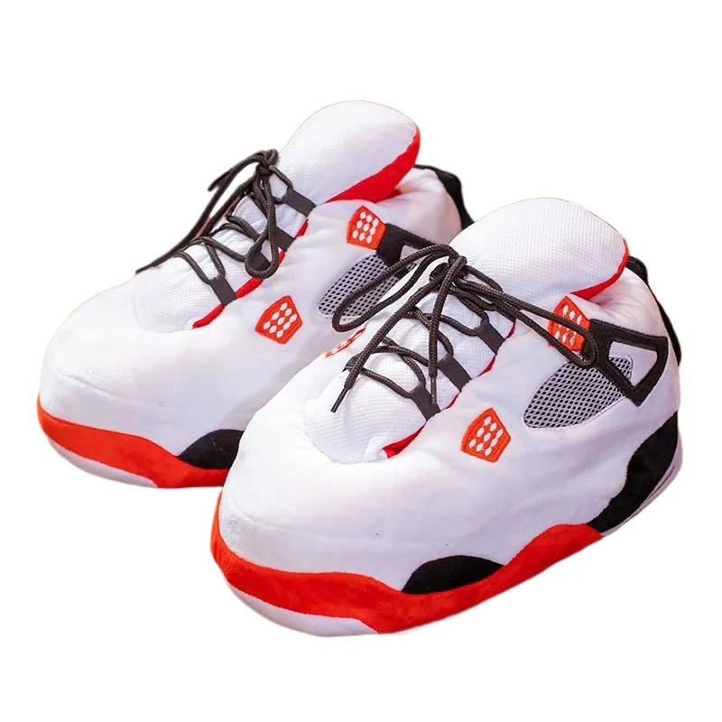 Zapatos cálidos de algodón Unisex para hombre y mujer, Zapatillas de casa, zapatos para el suelo de Navidad, zapatos para mantener el calor en el hogar, talla libre EU 36-44