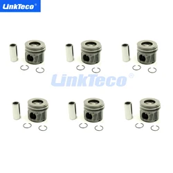 Piston With Rings Sets For Land Rover Range Rover Jaguar 3.0 Diesel 306DT TDV6 STD Oversize 0.5