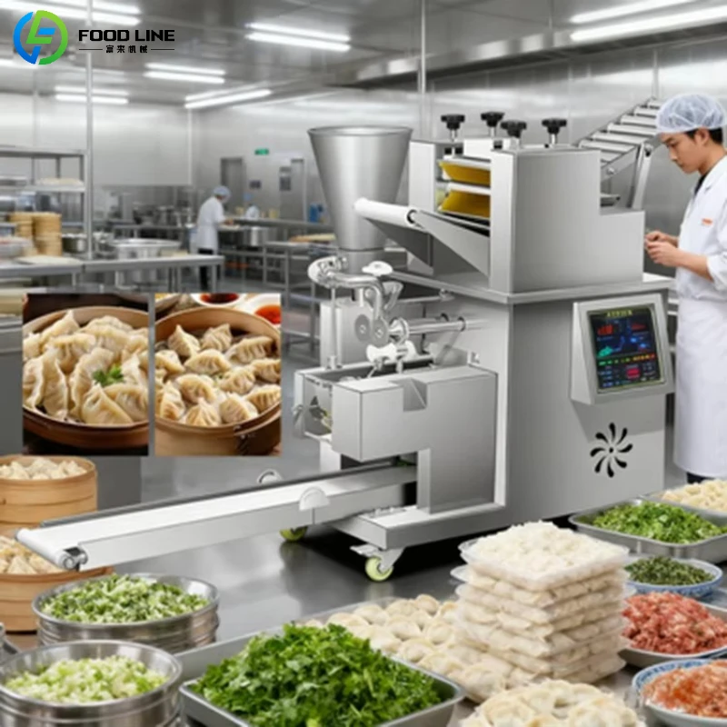 

Customized Full Automatic Dumpling Making Machine High Speed Electric Dumpling Maker Ravioli Empanada Wonton Machine