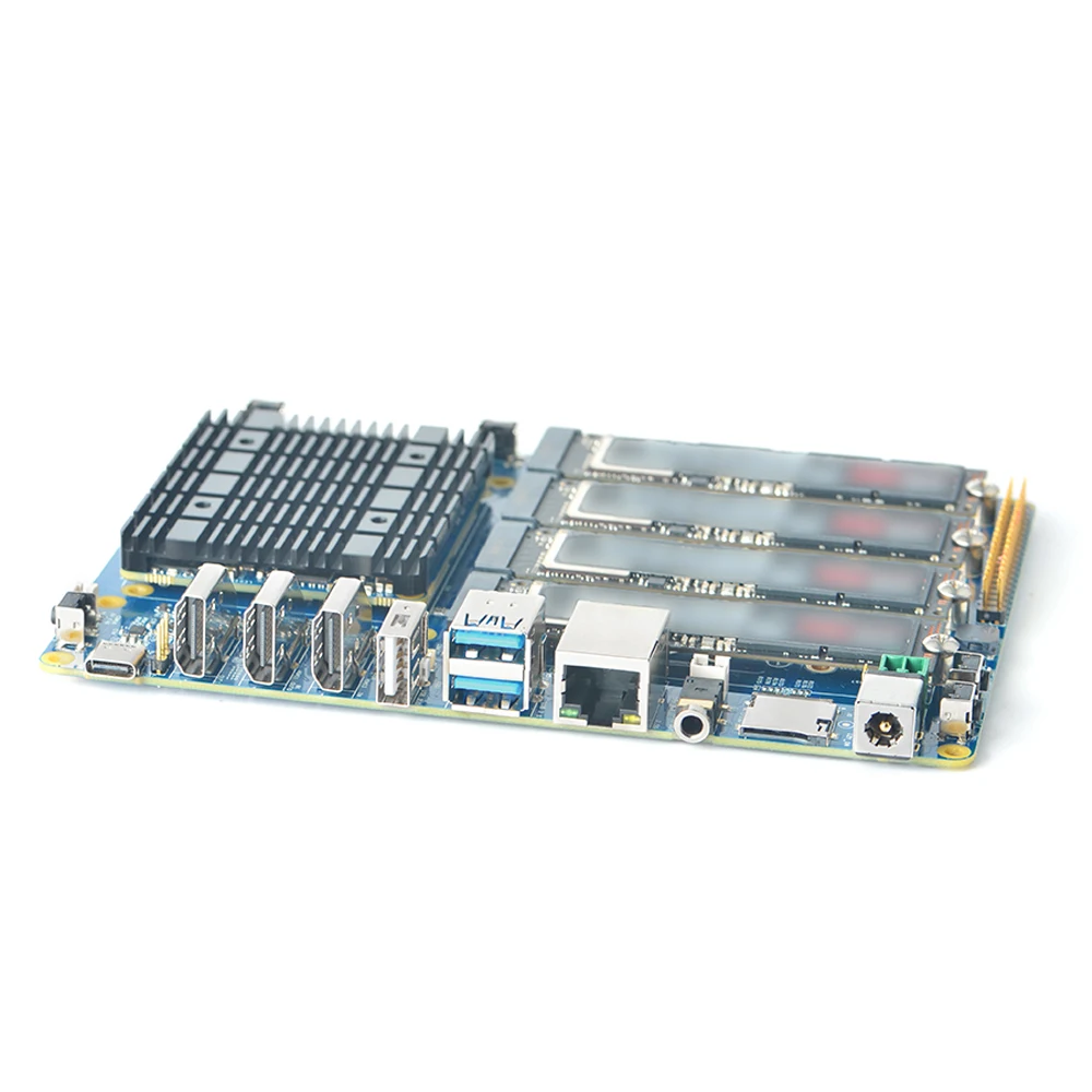 Imagem -06 - Rockchip Rk3588 Nas Kit Placa de Desenvolvimento On-board Pcie 2.5g Controlador Ethernet Suporta Openwrtandroidubuntudebian Kit