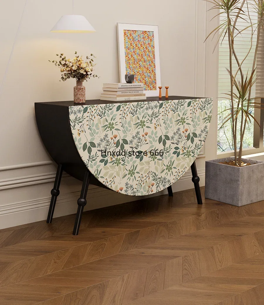 Living room aisle storage decorative cabinet sofa corner free installation storage side cabinet