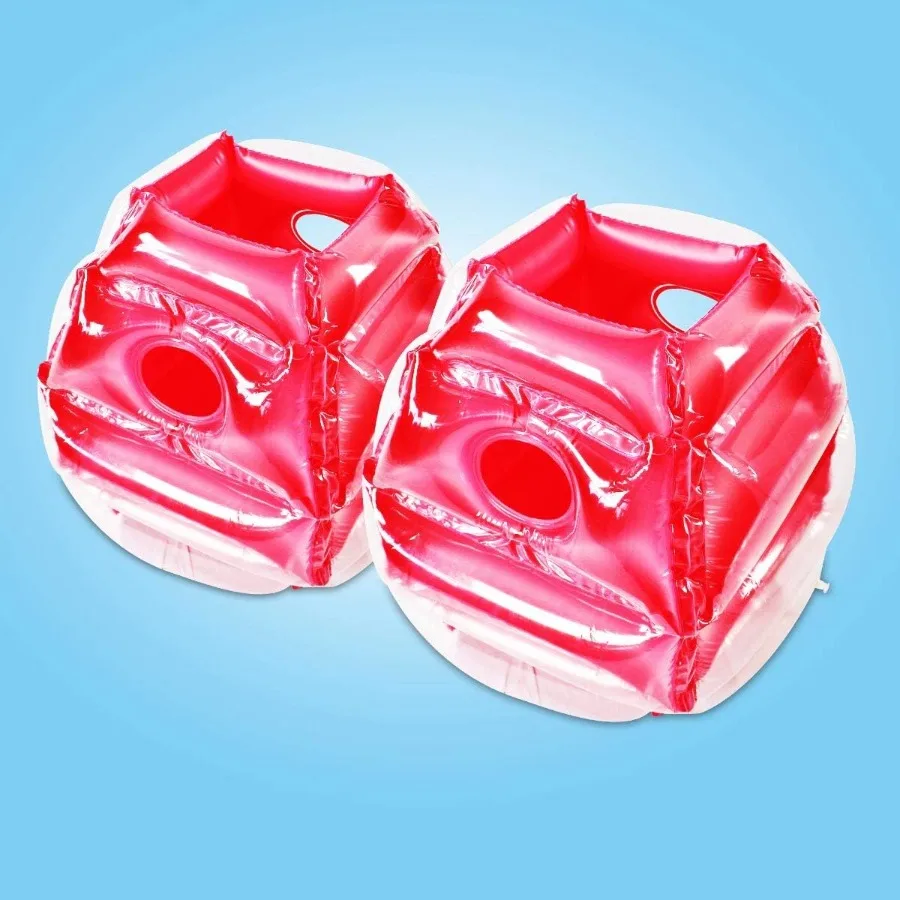 ลูกบอลซูโม่ 2 ลูก สำหรับเล่นเกมบอลเด้งดึ๋งกลางแจ้ง เกมสนามหญ้าสำหรับเด็ก เล่นเป็นทีม อายุ 3-12 ปี ขนาด 24 นิ้ว 2 ลูก สนุก กระตุ้นการเคลื่อนไหว เล่นได้ทั้งในบ้านและนอกบ้าน